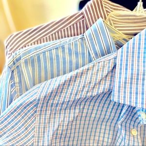 3 J.Crew & Gap Men’s Dress Shirts (M)